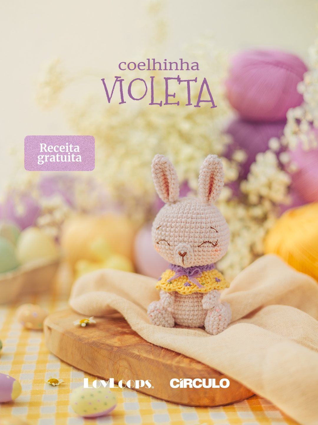 Coelhinha Violeta - LovLoops